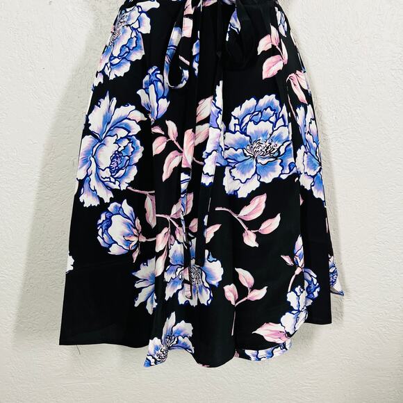 NEW! Yumi Kim Soho Mixer Dress Peony Black Pink A Line Sleeveless - XS - Picture 3 of 6